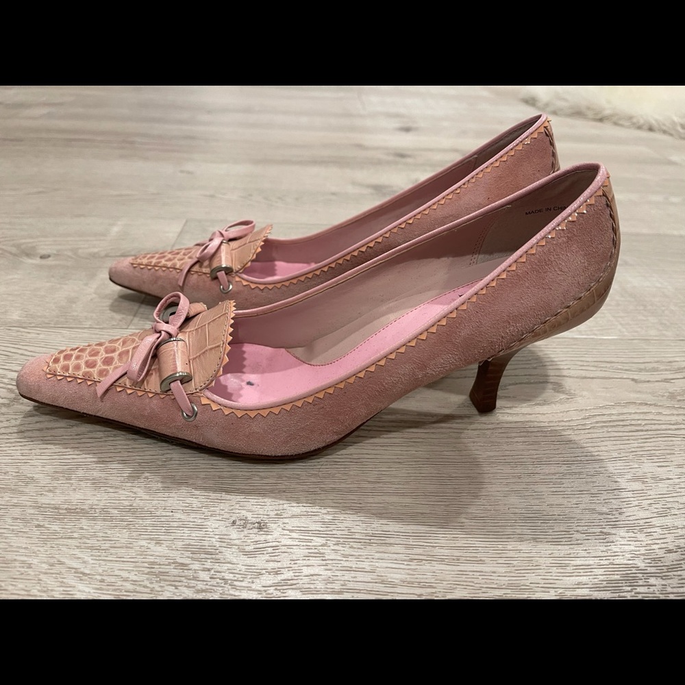 Linea paolo Pink pumps USED size 7.5